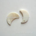 little moon shaped natural river shell buttons